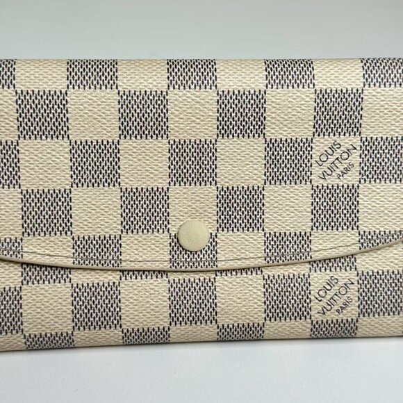 Louis Vuitton Emilie Wallet Damier Azur - Picture 7 of 8